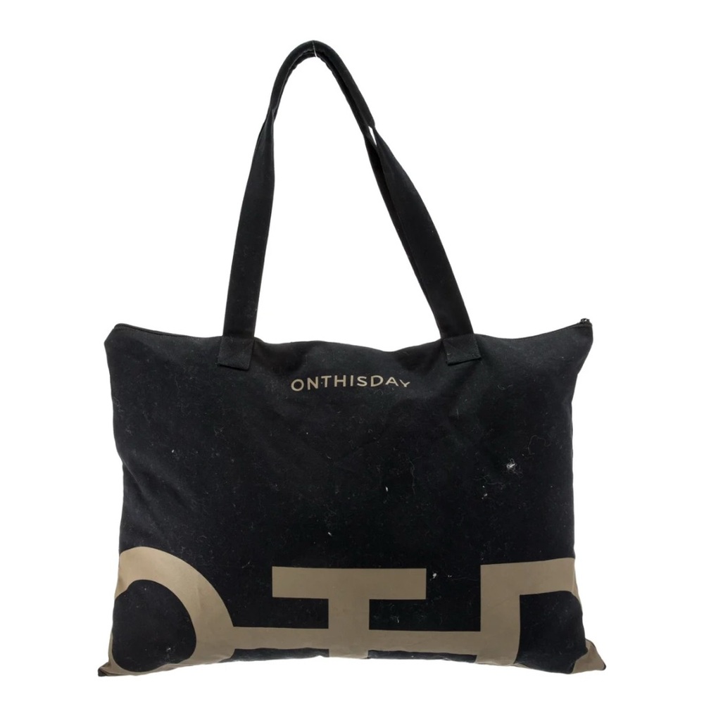 OTD Canvas Patterned Shoulder Bag - Blue Shoulder Bags, Handbags